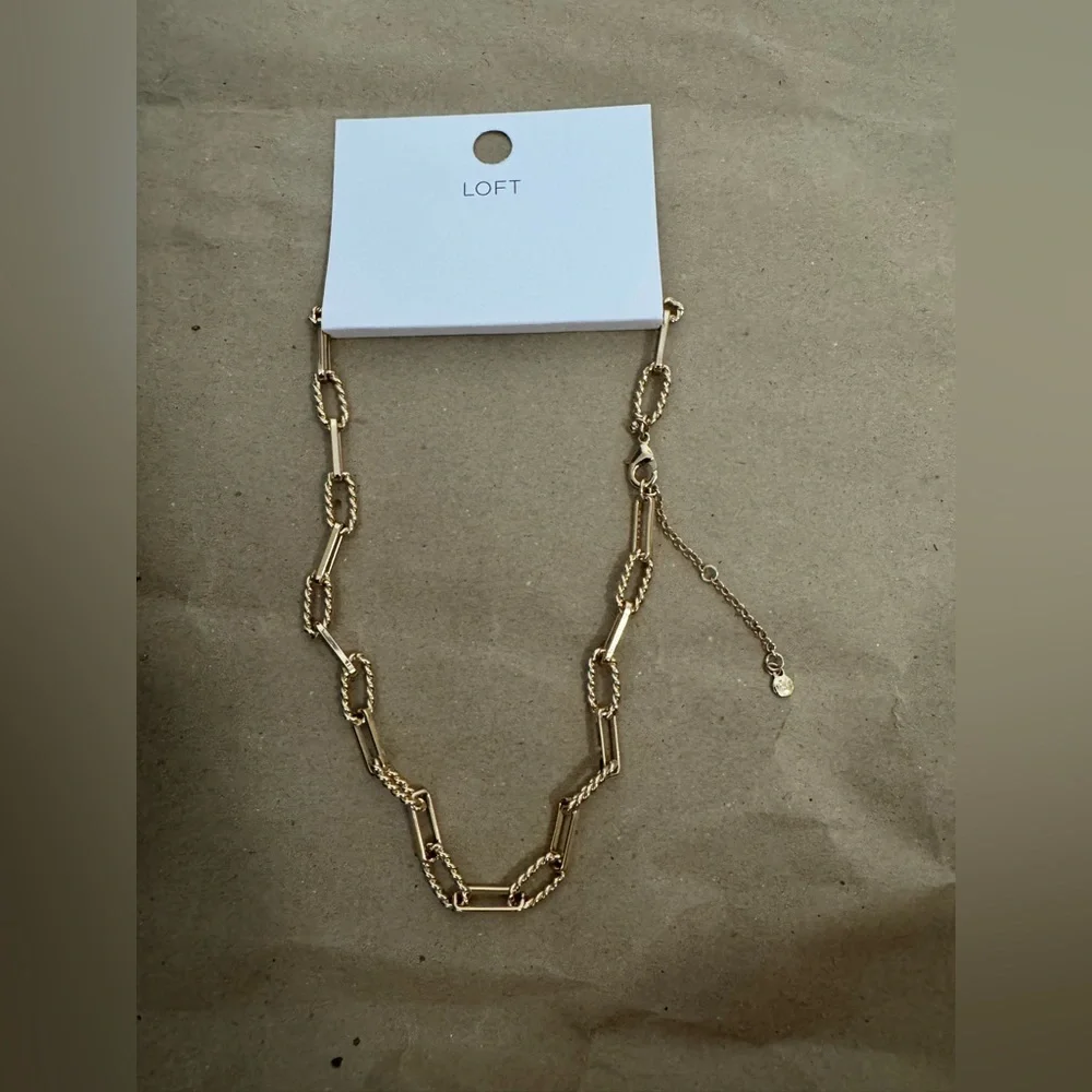 LOFT Gold Necklace | NWT | Jewelry | Party - Picture 1 of 2